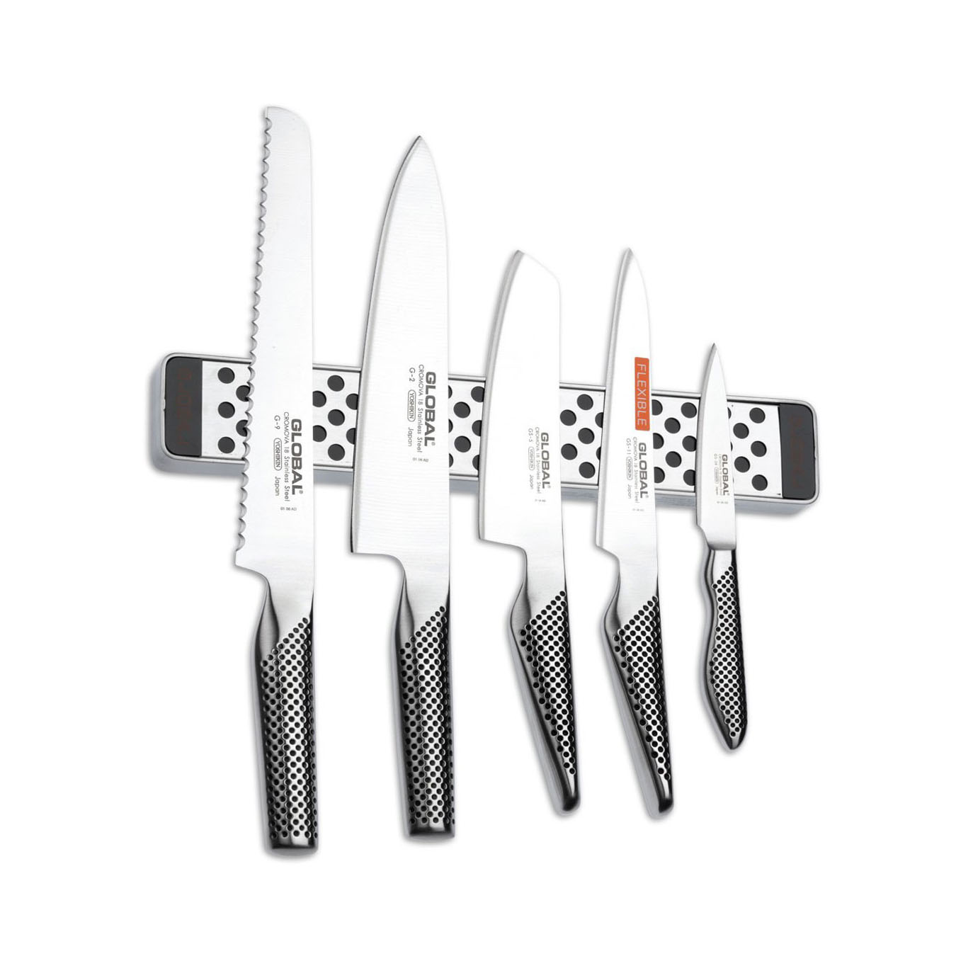 Magnetic Knife Sets with Racks
