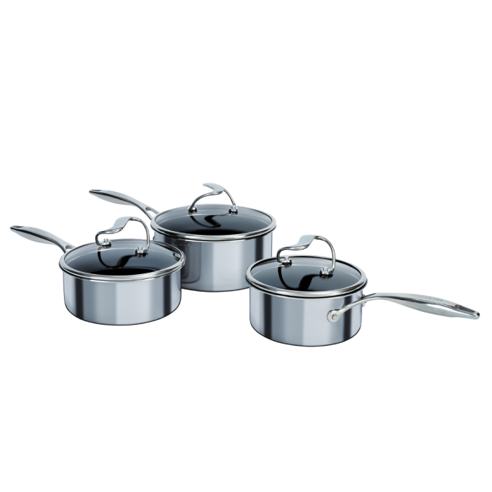 Circulon C Series 3 Piece Saucepan Set 16 18 20cm 30035 KitchenKnives