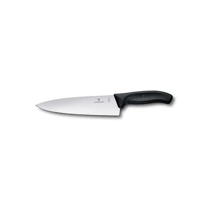 Victorinox Swiss Classic 20cm Chefs Knife Broad Blade Black 6806320B