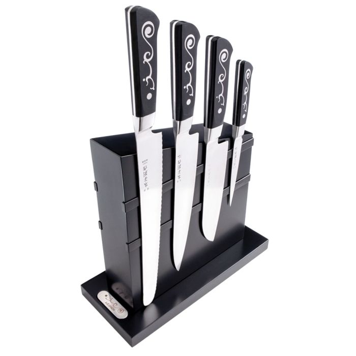 Global Hiro 7 Piece Knife Block Set (G-656/7BL) 