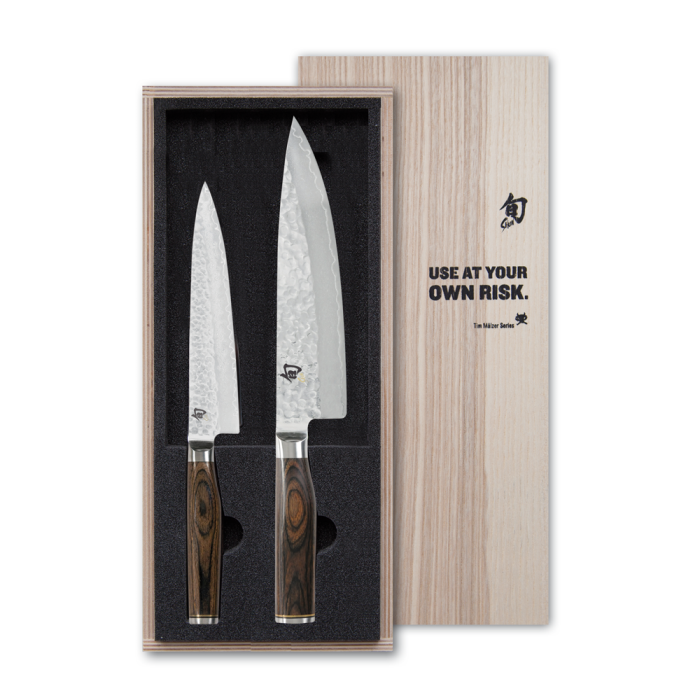 Shun premier knife set deals