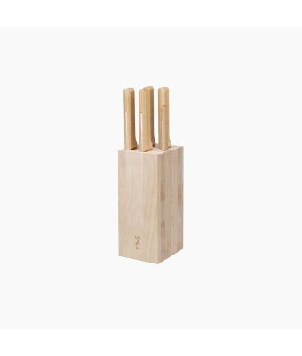 Opinel Parallèle Bread 5pc Knife Block