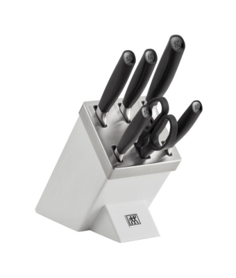 Zwilling All Star Sharp 7 Piece Knife Block - White (1022569)