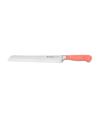Wusthof Classic Colour Precision Double Serrated Bread Knife 23cm Coral Peach (WT1061706323)