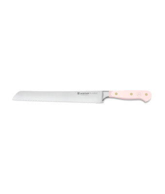 Wusthof Classic Colour Precision Double Serrated Bread Knife 23cm Pink Himalayan Salt (WT1061706423)