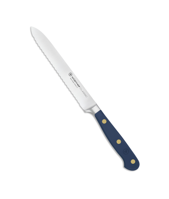 Wüsthof Classic Colour Serrated Utility Knife 14cm Wild Blueberry (1061708614)