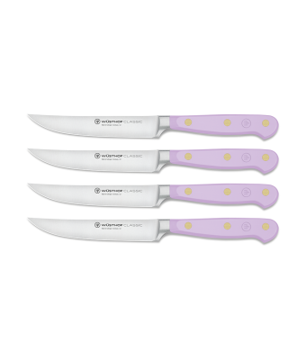 Wüsthof Classic Colour 4-piece Steak Knife Set Purple Yam (WT1061760402)