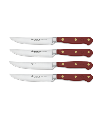 Wüsthof Classic Colour 4-piece Steak Knife Set Tasty Sumac (WT1061760405)