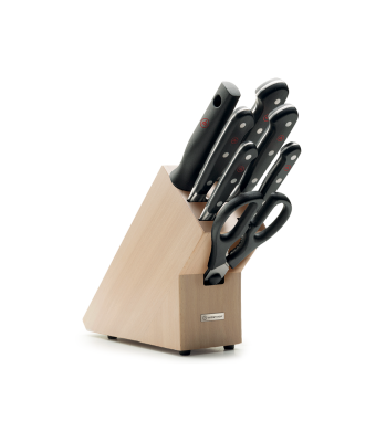 Wusthof Classic 7pc Knife Block Beech (WT1090170701)