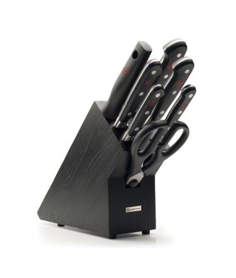 Wusthof Classic 7pc Knife Block Black Ash (WT1090170707)