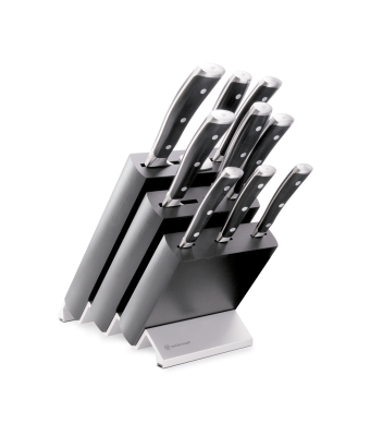 Wusthof Classic Ikon 9pc Knife Block Black Ash (WT1090370901)