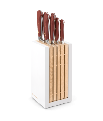 Wüsthof Classic Colour 8-piece Designer Knife Block Set Tasty Sumac (WT1091770715)