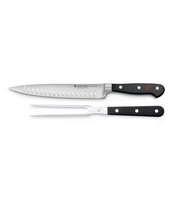 Wüsthof Classic 2 Piece Carving Set with Hollow Edge (1120160214)