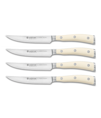 Wüsthof Classic Ikon Cream 4pc Steak Knife Set (WT1120460401)