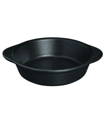 Chasseur 18cm Round Dish Matt Black (11803618)
