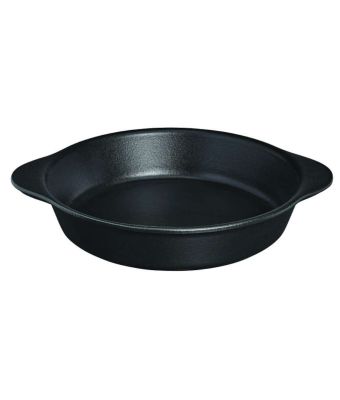 Chasseur 22cm Round Dish Matt Black (11803622)