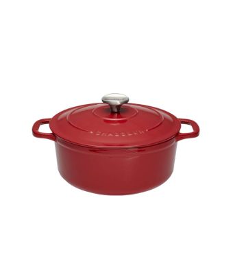 Chasseur 22cm Round Casserole Chilli Red (11832258)