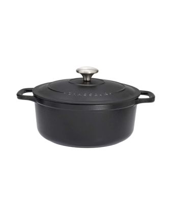 Chasseur 26cm Round Casserole Matt Black (11832601)