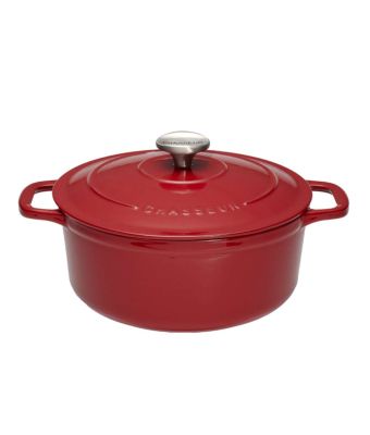 Chasseur 28cm Round Casserole Chilli Red (11832858)