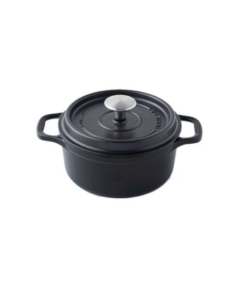 Invicta 28cm Round Casserole Black (11842801)
