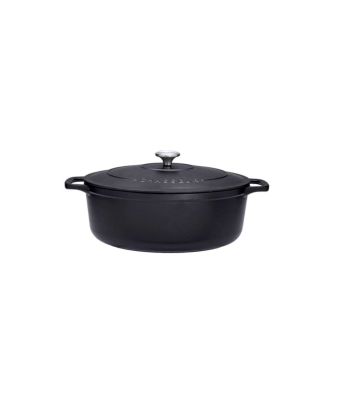 Chasseur 17cm Oval Casserole Matt Black (11871701)