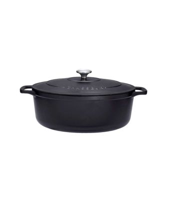Chasseur 27cm Oval Casserole Matt Black (11872701)