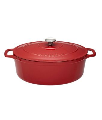 Chasseur 29cm Oval Casserole Chilli Red (11872958)
