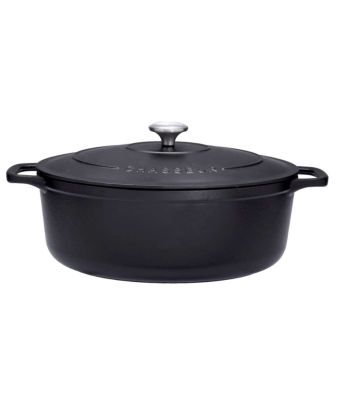 Chasseur 31cm Oval Casserole Matt Black (11873101)