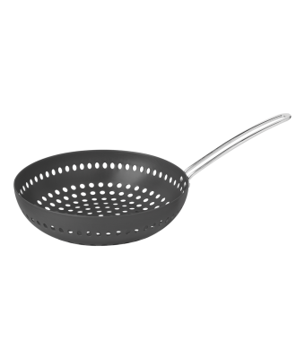 Tramontina Barbecue 26cm Wok Perforated Anodised Aluminium (20847026)