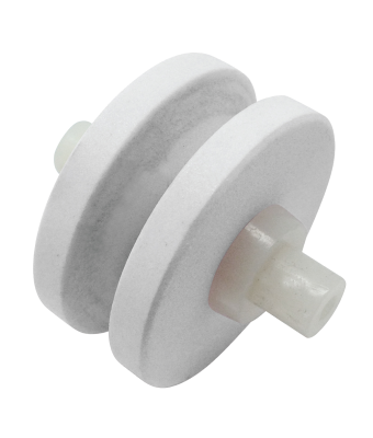 MinoSharp 220w/w - Spare White Ceramic Wheel