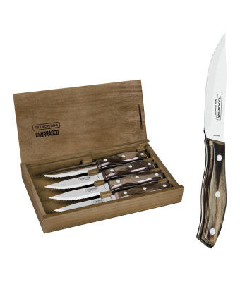 Tramontina Churrasco Full Tang Steak Cutlery 4 Piece Set (29899529)