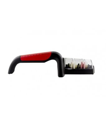 Global Ceramic Knife Sharpener Red Handle (GS-440/BR)