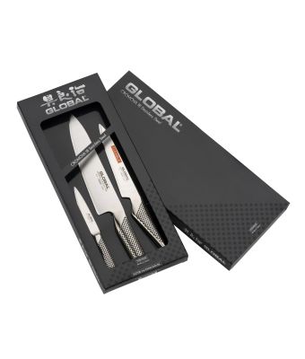 Global G21138 - 3 piece Kitchen Knife Set (G-21138)