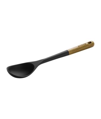 Staub Black Silicon Serving Spoon 31cm (40503-107-0)