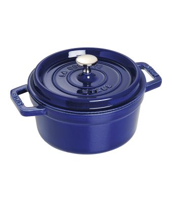 Staub Cast Iron Cocotte 22cm Dark-Blue (40510-265-0)