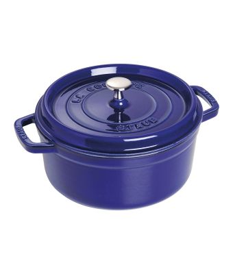 Staub Cast Iron Cocotte 24cm Dark-Blue (40510-283-0)
