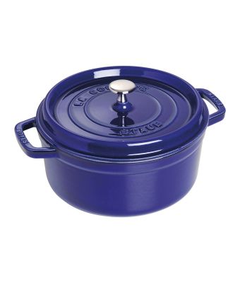 Staub Cast Iron Cocotte 24cm Dark-Blue (40510-283-0)