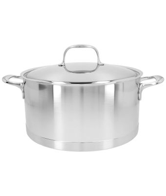 Demeyere Atlantis 7 28cm 18/10 Stainless Steel Stew Pot With Lid (40850-142-0)