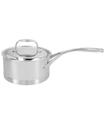 Demeyere Atlantis 7 16cm 18/10 Stainless Steel Sauce Pan With Lid (40850-338-0)