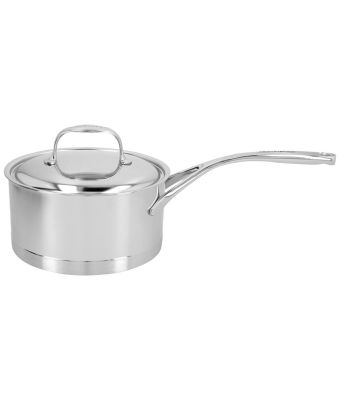 Demeyere Atlantis 7 18cm 18/10 Stainless Steel Sauce Pan With Lid (40850-339-0)