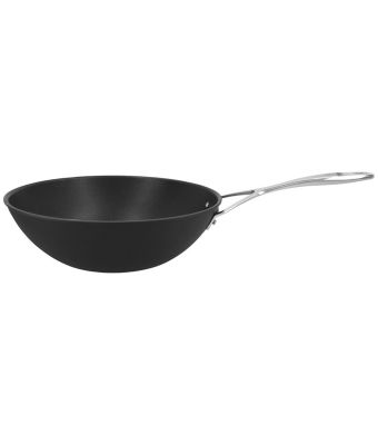 Demeyere Alu Pro 5 30cm Aluminium Wok Flat Bottom (40851-030-0)