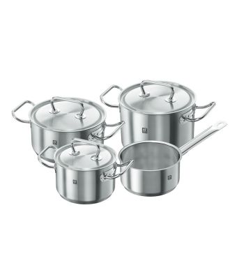 Zwilling Twin Classic 4 Piece 18/10 Stainless Steel Pot Set (40901-000-0)