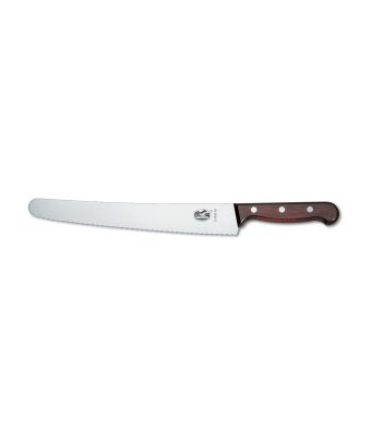 Victorinox Wood 26cm Pastry Knife with Serrated Edge (5293026G)