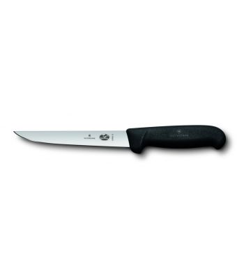Victorinox Fibrox 12cm Boning Knife Straight Wide Blade (5600312)