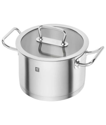 Zwilling Pro 20cm 18/10 Stainless Steel Stock Pot High-Sided (65123-200-0)