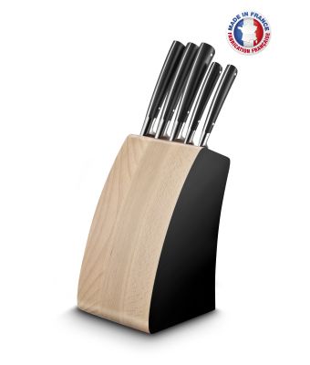 Victorinox Swiss Modern Wood 6-Piece Knife Block Set