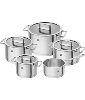 Zwilling Vitality 5 Piece 18/10 Stainless Steel Pot Set (66460-000-0)