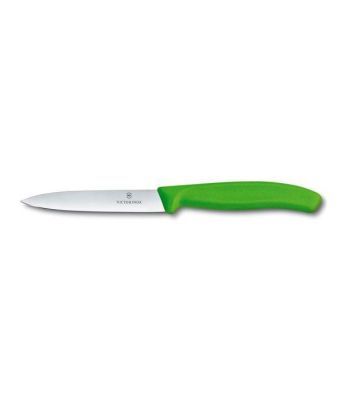 Victorinox Swiss Classic 10cm Paring Knife with Pointed Tip Green (67706L114)