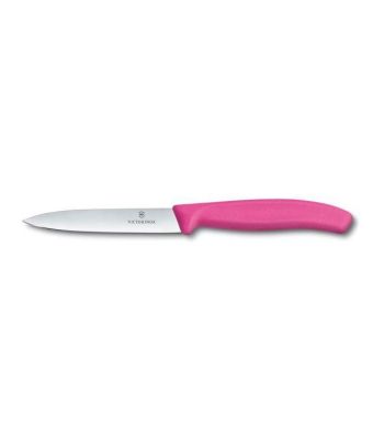 Victorinox Swiss Classic 10cm Paring Knife with Pointed Tip Pink (67706L115)