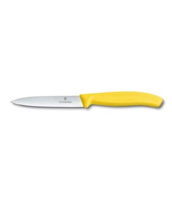 Victorinox Swiss Classic 10cm Paring Knife with Pointed Tip Yellow (67706L118)